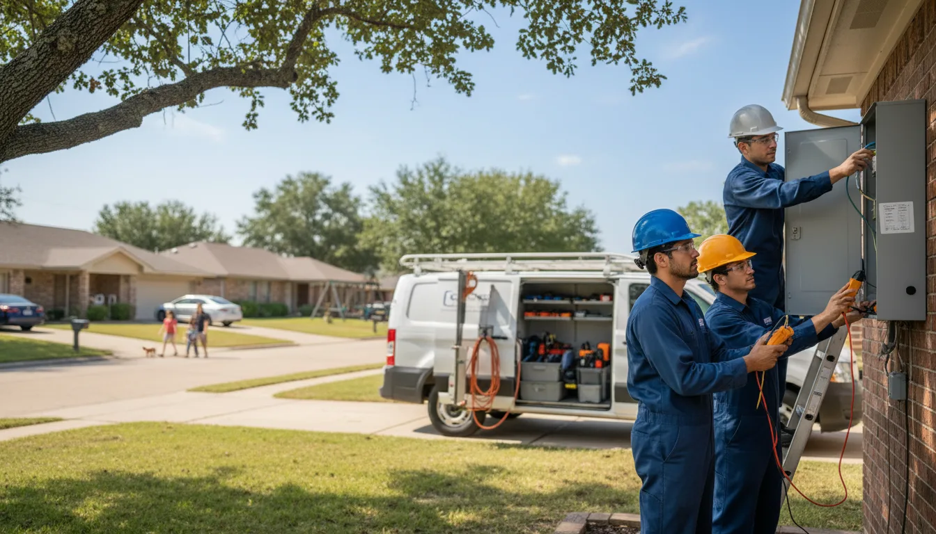 Certified electrician providing emergency electrical services in Kinston, AL